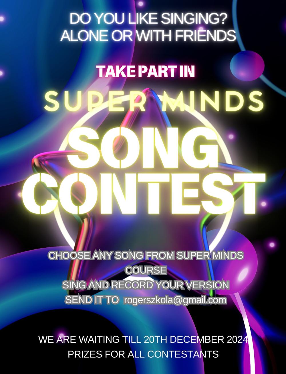Song contest poster
